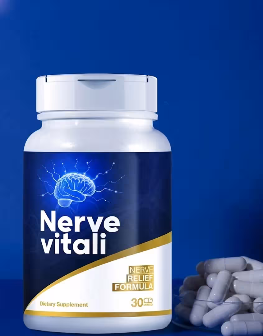 NerveVitali nerve health supplement bottle